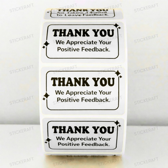 Thank You Stickers – Positive Feedback Labels for Poshmark Sellers NEW - Picture 8 of 10